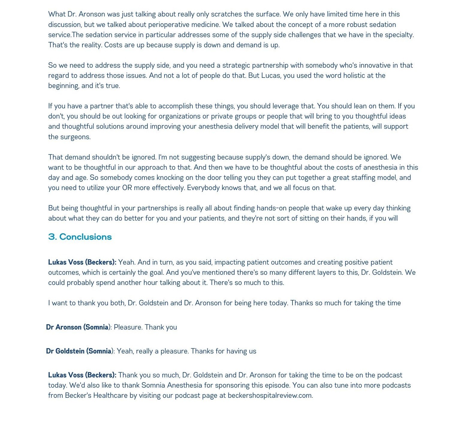 4 Somnia Beckers HealthcareInnovative Approaches to the Practice of Anesthesia44